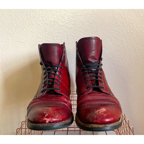 STACY ADAMS | Distressed Boot - Picture 1 of 8